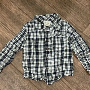 Me & Henry Classic Plaid Boys Long Sleeve Shirt